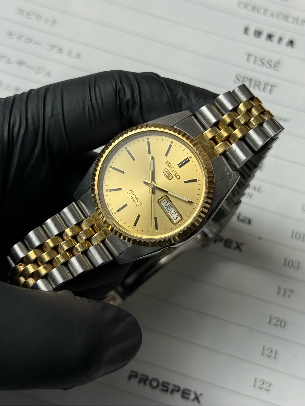 Vintage 1983 Seiko 5 “President” 7009-3111 Automatic Men’s Watch